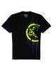 Metal Mulisha Men's Short Sleeve Yuck T-shirt Motocross Skull Helmet Logo Tee