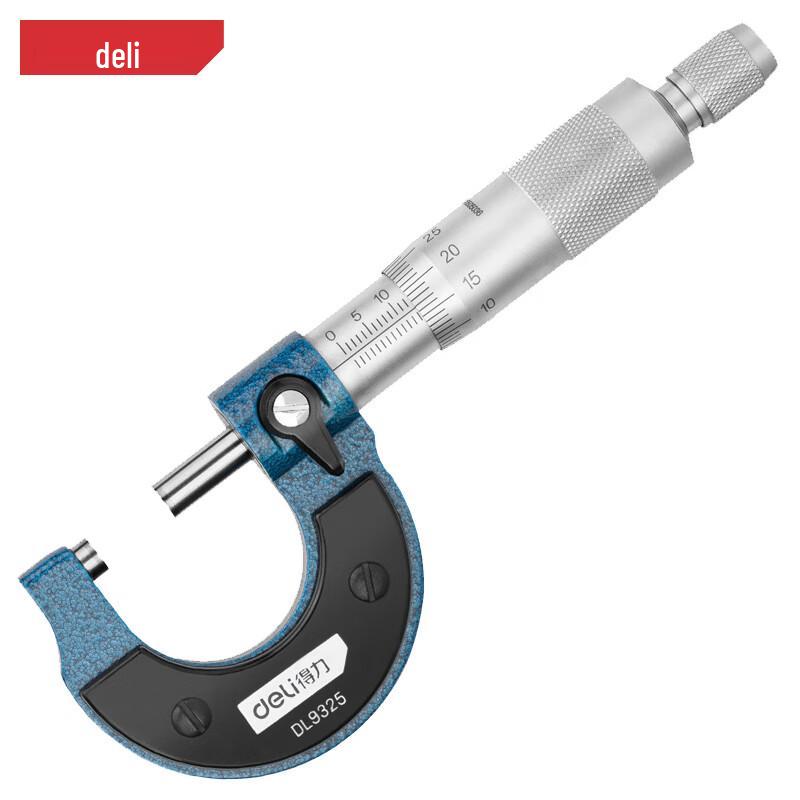 Deli DL9325 Mechanical External Micrometer