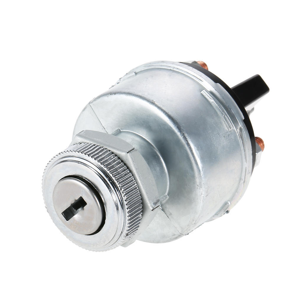 Universal Tändningslås Tändningscylinder Strömbrytare Lås med 2 nycklar för Bil Traktor Trailer