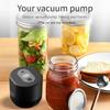 Electric Mason Jar Vacuum Sealer Kit Cordless Automatic Jar Sealer Kit for Food Storage and Fermentation with Wide-Mouth and Mason Jar Lids
