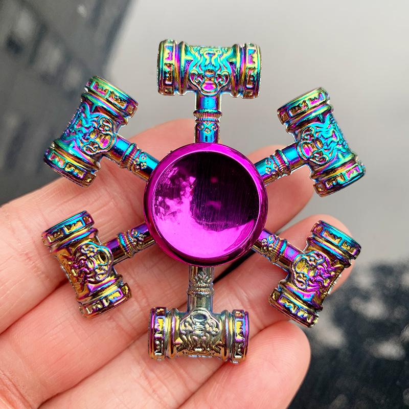 Hundred Styles Alloy Finger Spinner: Cool Decompression Toy for Kids and Students