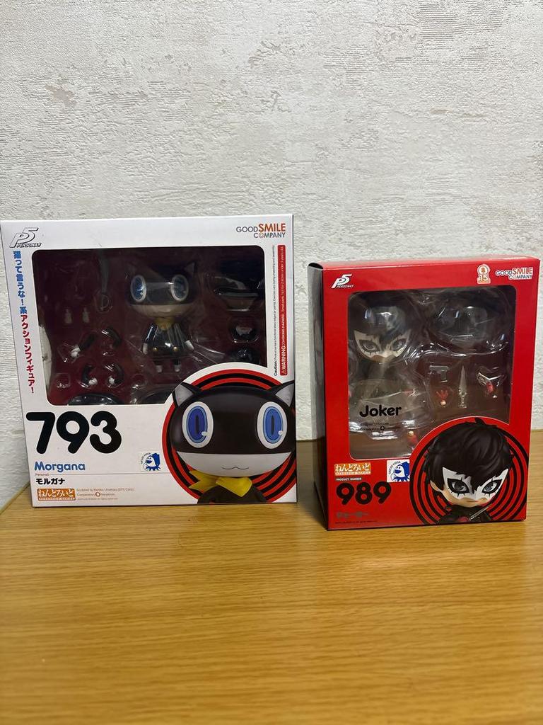 [USED] Persona 5 Joker Morgana Nendoroid