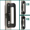 Aluminum Alloy Door Lock Hanging Door Handle Aluminum Frame Door Double Leaf Sliding Double Sided Sliding Door Lock