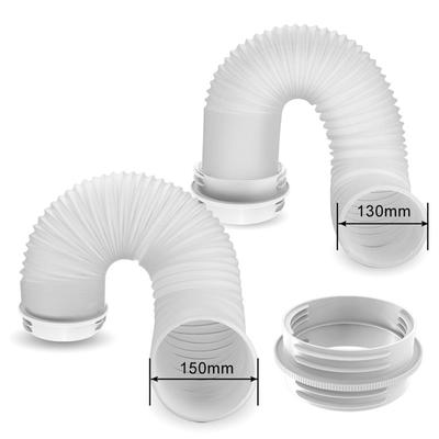 Conector de tubo de escape para aire acondicionado móvil, reductor de tubo universal de 13/15 cm, adaptador de extensión de tubo de ventilación.