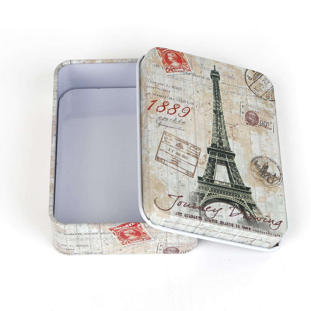 

Маленькие коробки для хранения, мини-милые кавайные мультяшные жестяные металлические коробки, домашний органайзер для хранения ювелирных изделий, детские игрушки в подарок, товары для дома 02