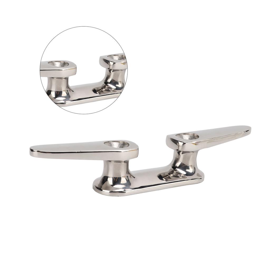 316 Stainless Steel Marine Bollard Universal Mirror Polished Cleat Deck Boat Bollard