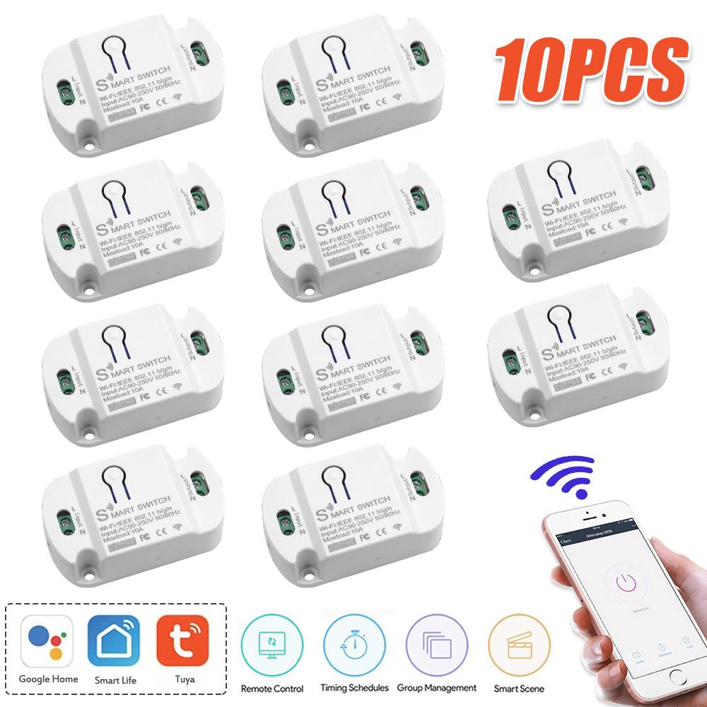 Comutator Inteligent Wifi WLAN pentru Alexa Amazon/Google Home Control APP 2200W