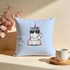 Enchanted Magical Unicorn Cushion Cover Soft Pillow Cases for Home Bedroom Living Room Sofa