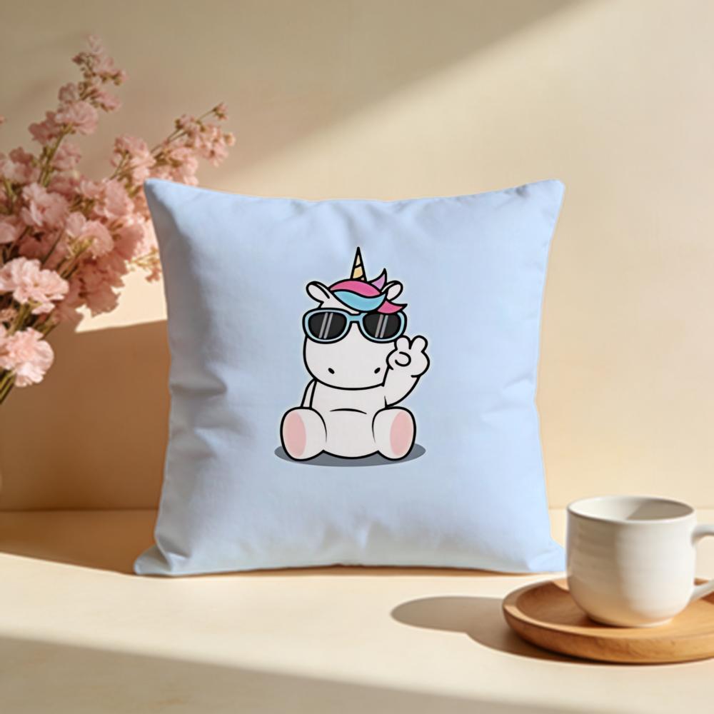 Enchanted Magical Unicorn Cushion Cover Soft Pillow Cases for Home Bedroom Living Room Sofa