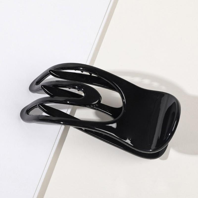 3PCS Matte Hair Clamp Strong Grip Barrettes Large Hair Claw Clip For Women Girl Thin Fine Hair Styling Accessories