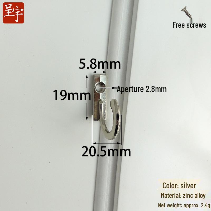 Decorative Small Hardware Hook for Coat & Hat