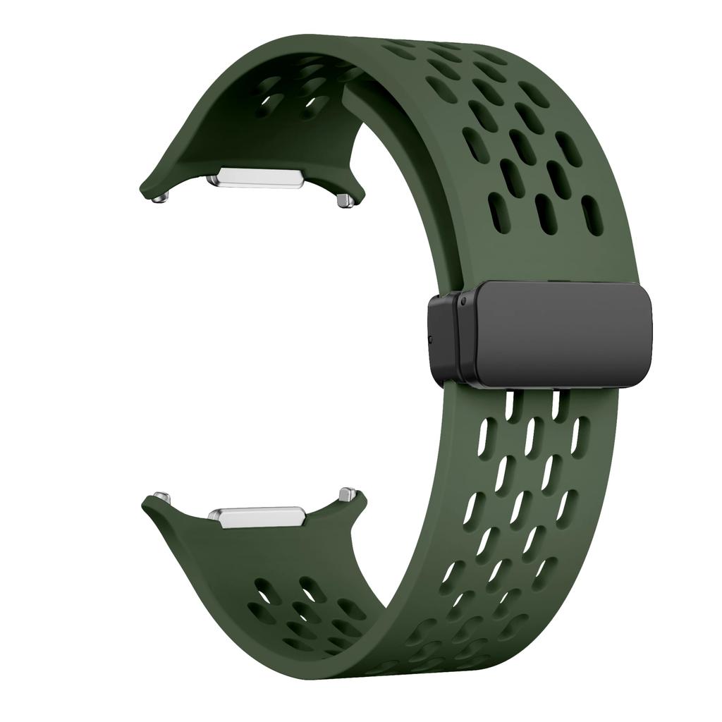 Sport Strap for Samsung Galaxy Watch Ultra 47mm accessories Metal Magnetic Breathable Bracelet correa Galaxy watch 7 ultra bands