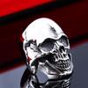 Titanium Steel Men's Domineering Punk Skull Ring
