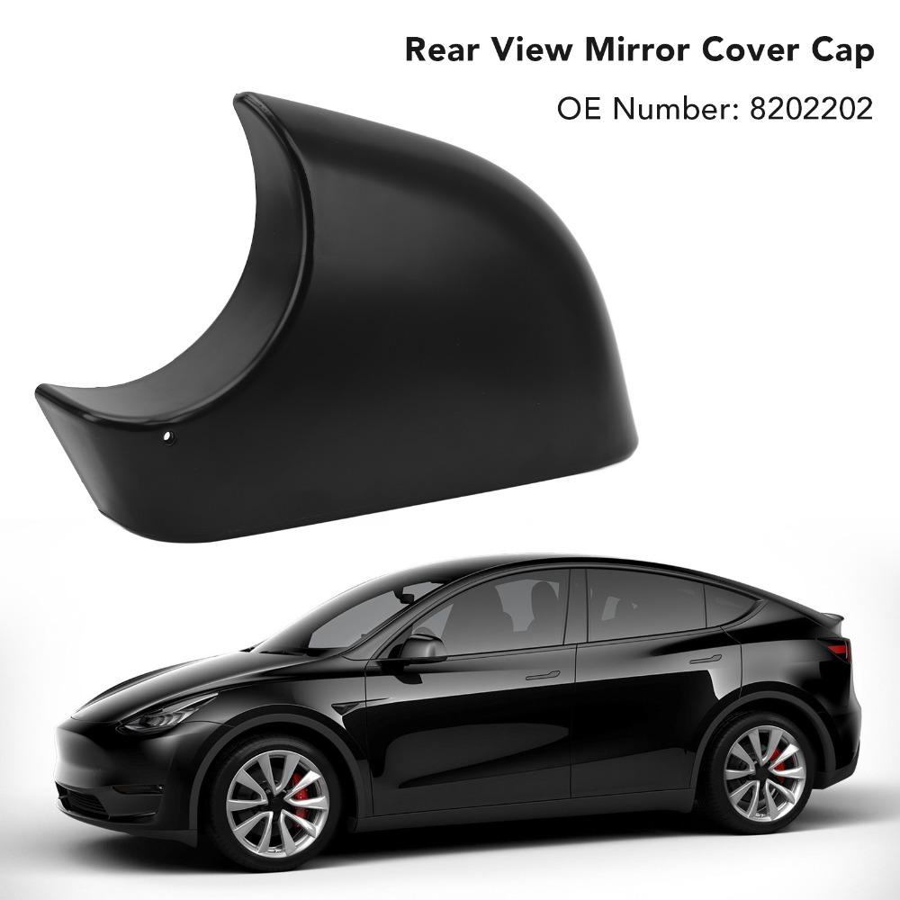Left/Right Left Wing Mirror Cover 8202502 8202503 Bottom Cover Rear View Mirror Mirrors Base Trim for Tesla Model Y 2020-2025