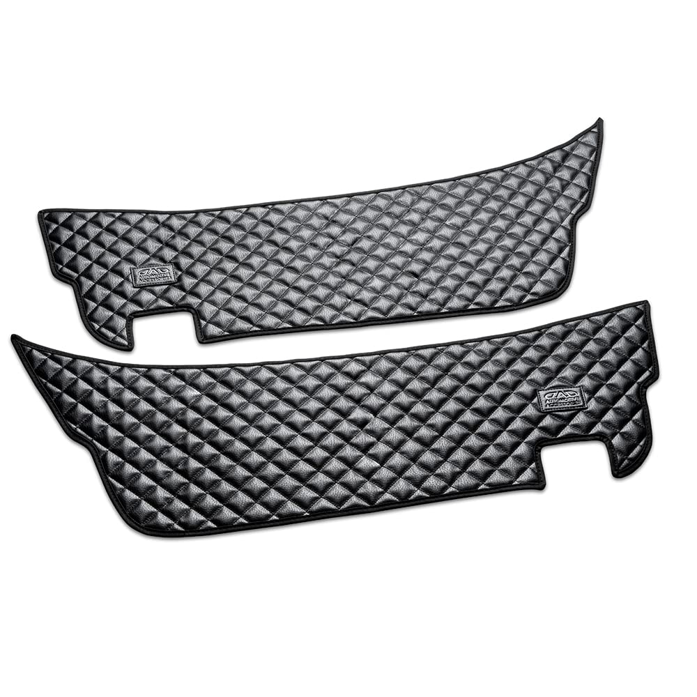 DAD GARSON Quilted Door Kick Guards for 10th Generation Alphard and Right (Left Set) [KG041-01-03]