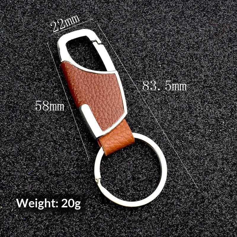 High-Quality Leather Metal Keychains Scratch Resistant For Hanging Car And Motorcycle Keys Many Durable And Beautiful Designs