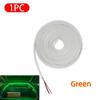 Flexible LED Ambient Light Strip 5m DC12V for Tesla Model Y 3 S After Trunk Frunk Silicone Interior Car Decorative Lamp DIY Lamp