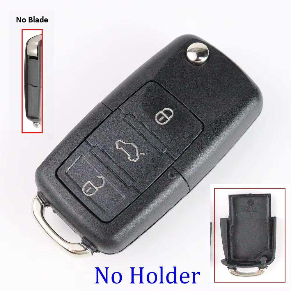 

Modified Exterior Car Key Shell Case Fob for Volkswagen Jetta Golf Polo Passat Beetle for Skoda Seat B5 Mk6 Caddy Tiguan Octavia