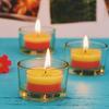 Clear Glass Tealight Candle Holders, for Standard 1.5" Tealights, Bulk Wedding & Party Centerpieces, Home Table Decor