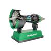 Tr900 Super Turbofan Engine Mini Model Kits Motor Function Electric Buffer 3D Printing Collection Toys For Kids Boys
