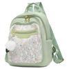 Small Floral Backpack Women's Large Capacity Oxford Cloth Lightweight Backpack