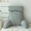 Bedhead Pillow Washable Neck Pillow Soft Bag Backrest Cushion Reading Sofa Waist Cushion Simple Pillow Neck Cushion Light Luxury
