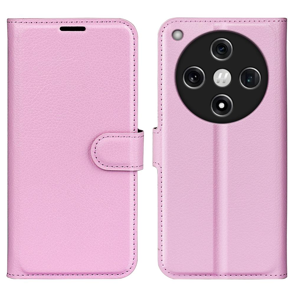 

Для Oppo Find X8 5G Чехол Текстура личи Ударопрочный Кожаный Чехол-кошелек для телефона C