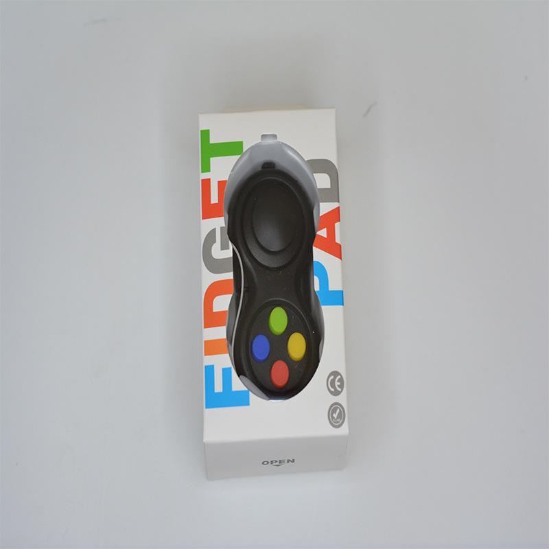 Fidget Game Toy: Magic Cube with Silicone Buttons for Stress Relief