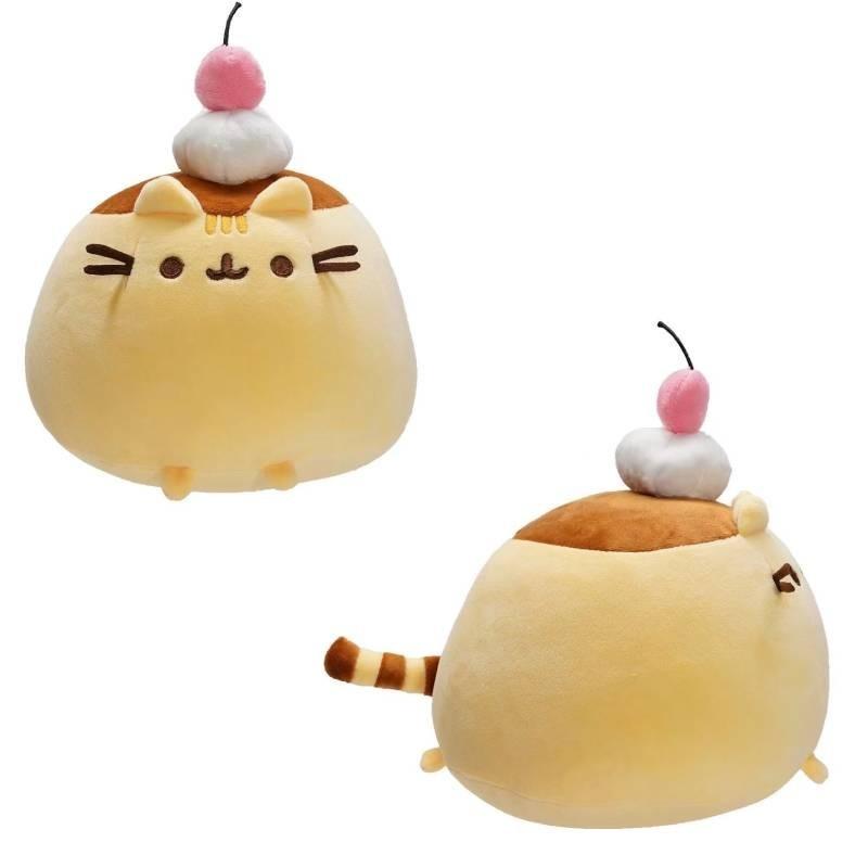 Adorable Plush Toy Pillow With Short Plush Pp Cotton Stuffing Pusheen Cat Series
