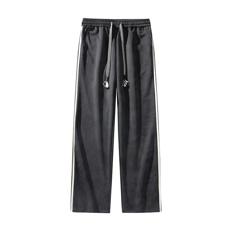 

Spring and autumn new dirty pants men s sports pants loose straight boys wide-leg casual pants men s clothing M