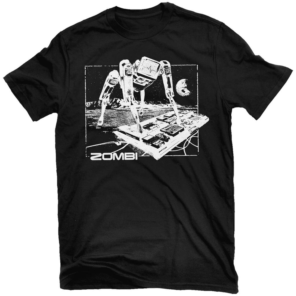 Zombi  Friends  Volume  Vintage TShirt Unisex Women Metal Rock Band Graphic Tee  Cotton Summer Streetwear Top
