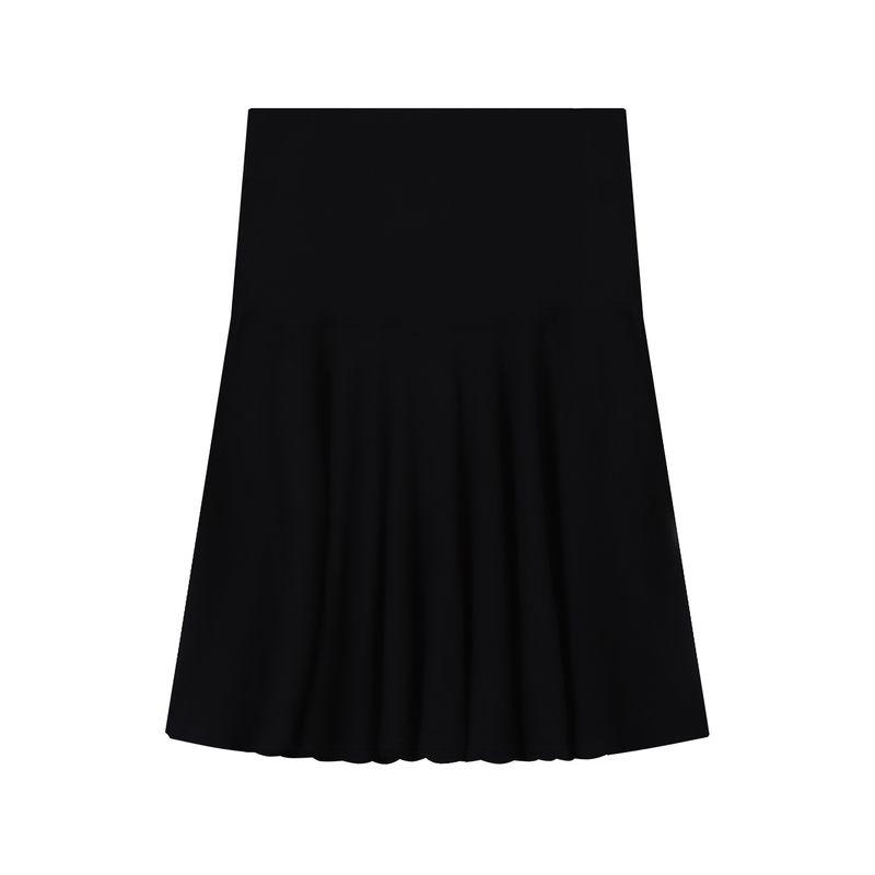 Kumikumi Idle Style Cardigan Outerwear Inner Wear Streamer Vest Sling Women Autumn Slimming Skirt Three-Piece Set