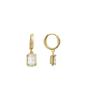 Luxenter Silya Earrings and 18k Gold Plated