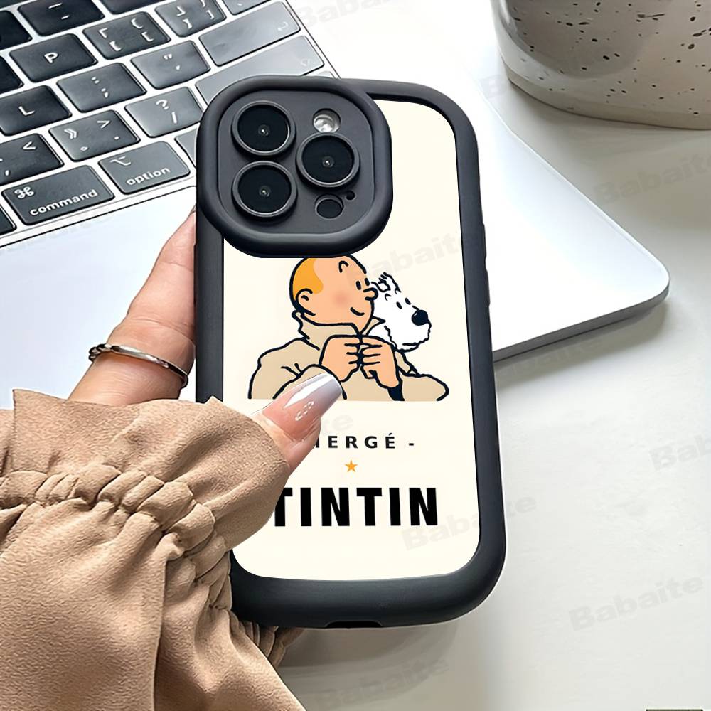

T-Tintin A-Adventures Phone Case For IPhone 17 16 15 14 13 12 11 Pro Max Silicone Back Cover iPhone 13pro max