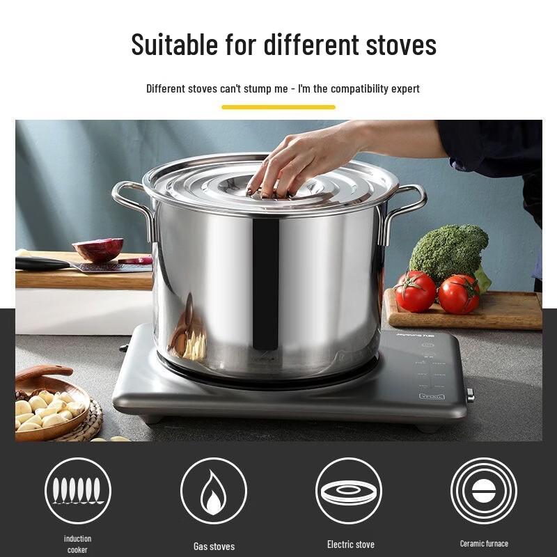 ZISIZ 304 Stainless Steel Multi-Purpose Pot