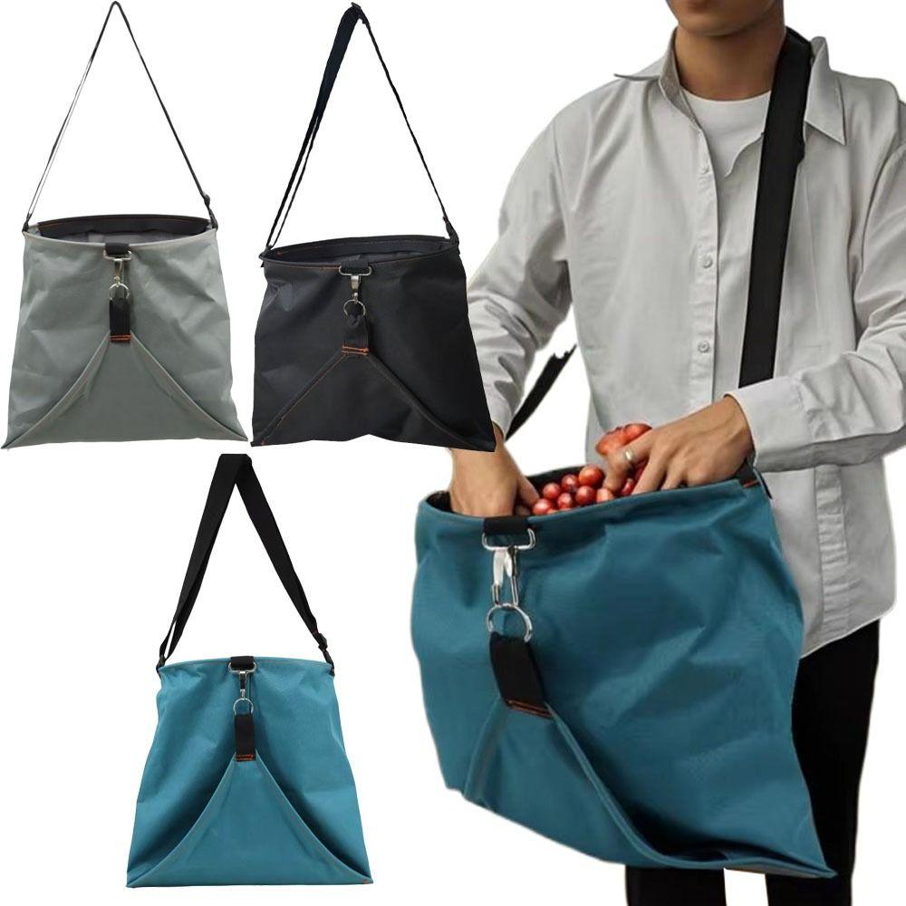 Tear Resistance Fruits Gathering Pouch Adjustable Strap Harvest Picking Bag  Harvest