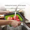 Collapsible Square Drain & Fruit Basket 2-Piece Set