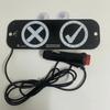 Suction Cup Type Rideshare LED Sign Creative Auto Indicator Lamp Taxi Interior Lights  Truck