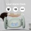 Clocky Super Loud Alarm Clock for Wheel Easy To Super Smart Snooze Digital Bed Shaker Alarm Funny Gift for and Bedrooms Sleepers, Roll-Away Vibration,