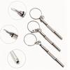 3-in-1 Portable Eyeglass Screwdriver Keychain - Ultimate Repair Tool for Glasses, Watches & More, Durable Metal, No Power Needed, Compact Design