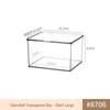 Transparenter Acryl-Schreibtisch-Schubladenorganizer - Staubdichte Schreibwaren-Aufbewahrungsbox mit freien Kombinationsmöglichkeiten
