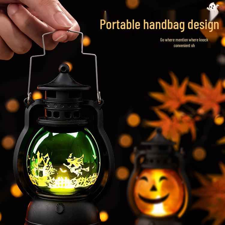 Luminous Halloween Pumpkin Lantern Decoration - Photo Prop & Gift Ornament