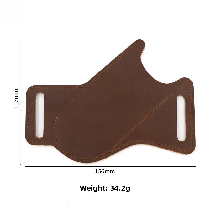 EDC Folding Knife Sheath, Waist-mounted Tactical Tool Cover 5 Inch Folding Knife Fanny Pack