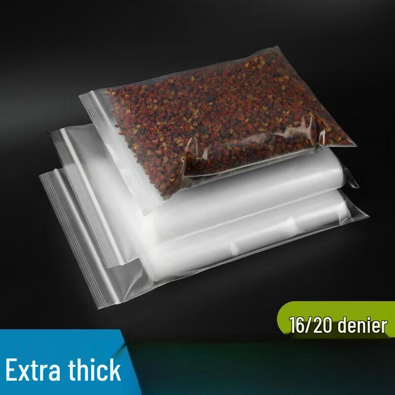 Dicke transparente selbstversiegelnde PE-Plastiktüten