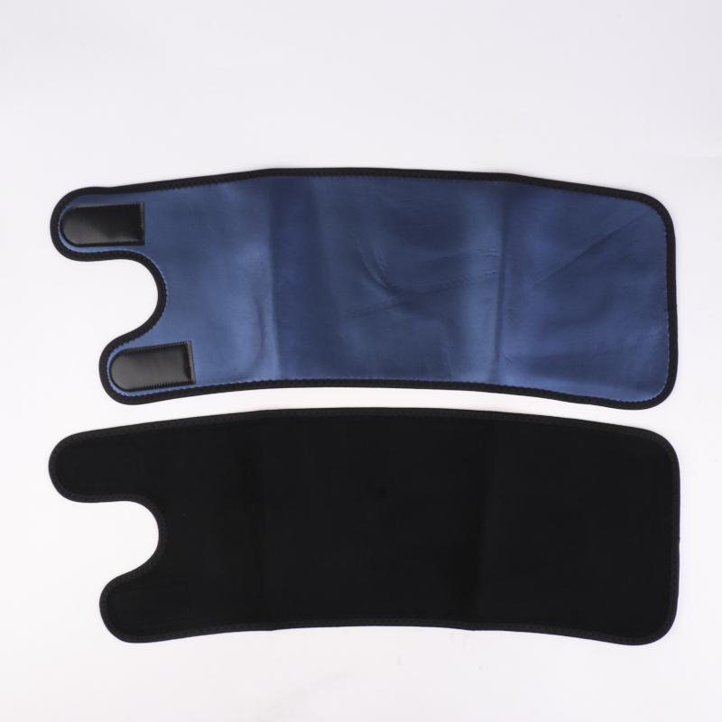 1 Pair Unisex Adjustable Sauna Thigh Sweat Bands - Shaping Leg Sleeves For Swelling Reduction, Sports Fitness Leg Protectors