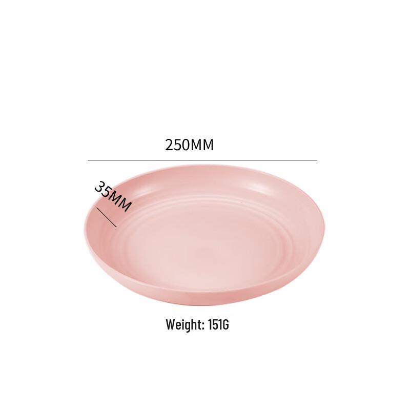 Zhinianhua Anti-Drop Round Serving Plates