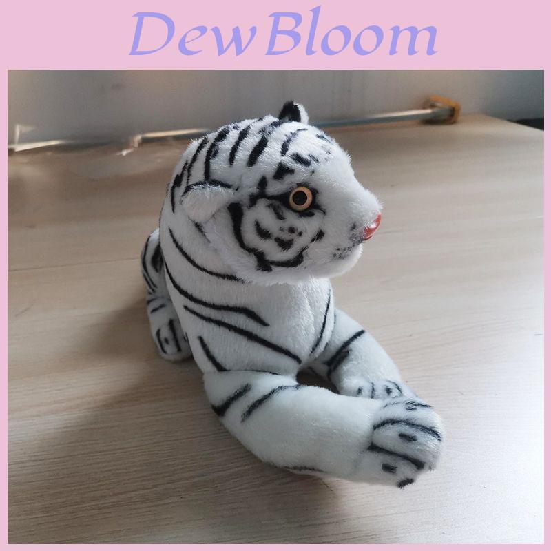 Large Realistic White Tiger Plush Animal 30cm Hairy Stuffed Toy Perfect For Kids
