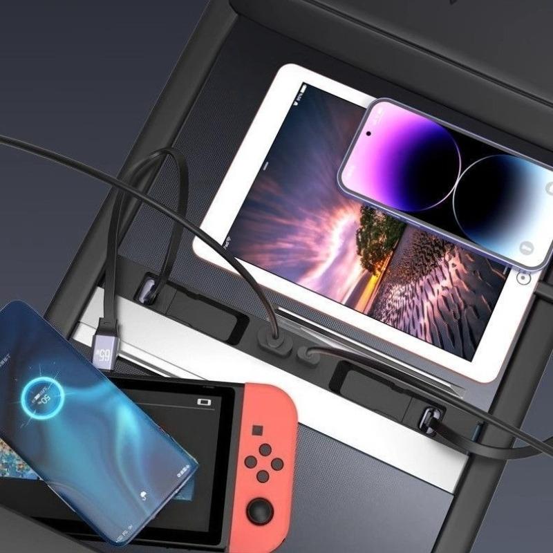 For Tesla Model Y 2025 Juniper Model 3 Highland Center Console Fast Charger Interior Accessories MultiPort Docking USB Hub