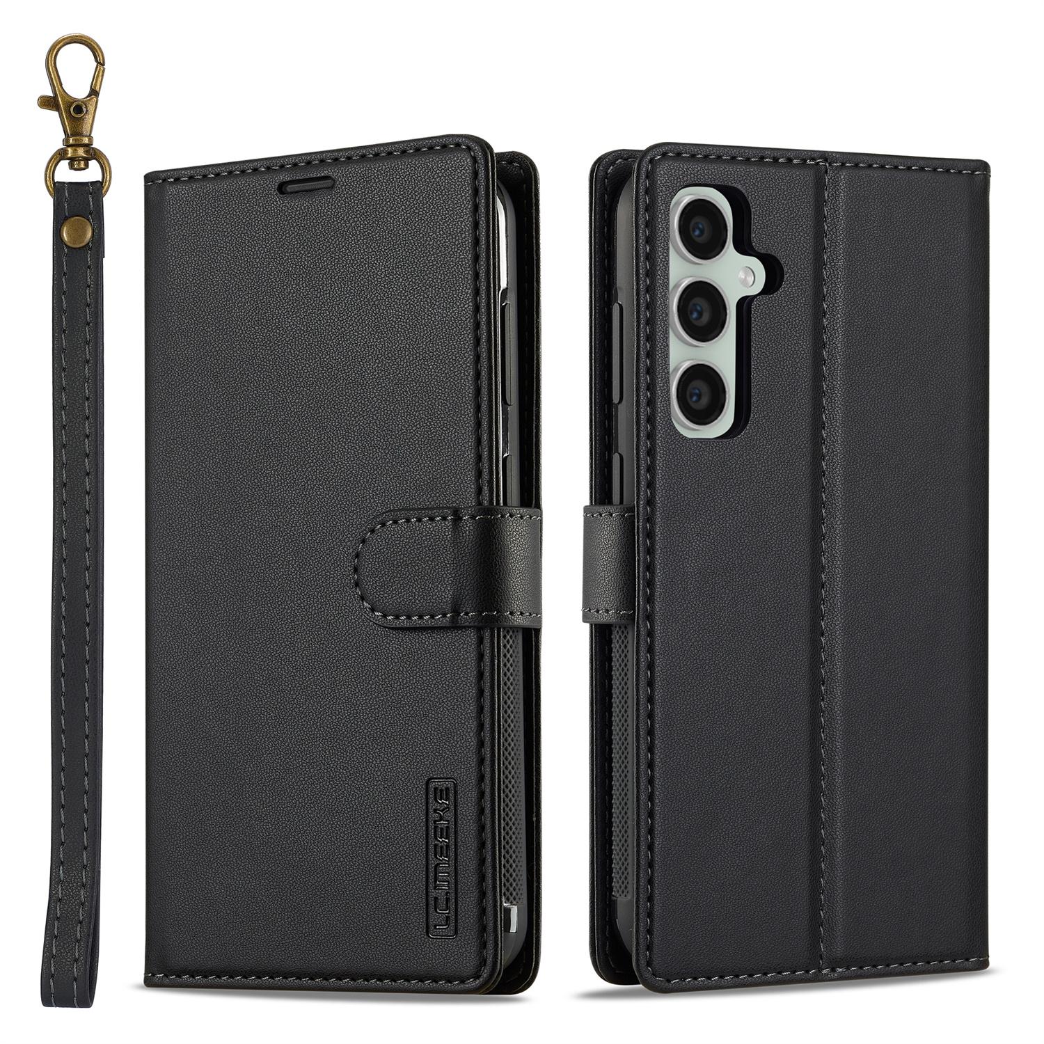 

LC.IMEEKE L2 Series for Samsung Galaxy A17 5G/A17 4G Case PU Leather Wallet Detachable Magnetic Phone Cover A