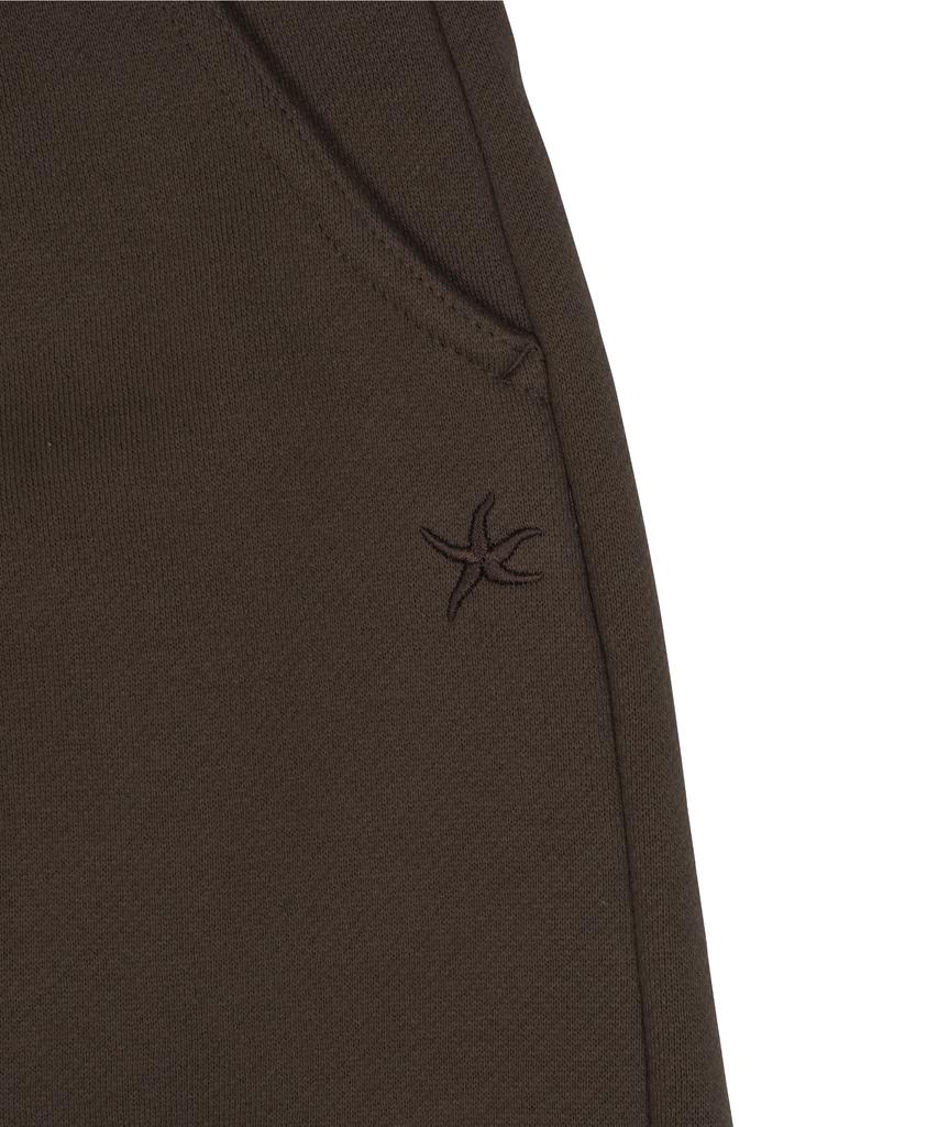 THE COLDEST MOMENT Tcm Starfish Sweat Pants (Brown)